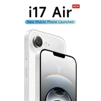 Nuevo Modelo 2026 I17 Air 5G Smartphone Original de Marca, Doble SIM, Procesador MTK, Pantalla HD para Juegos, Versión Global