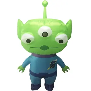 New Purim cosplay costume Three eyed Monster Mascot inflatable alien Costumes Party Halloween Carnival Christmas for Women