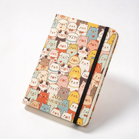 Carnet de planification A5 personnalisé 2028 avec motif animalier mignon, journal avec couverture et pages intérieures personnalisables