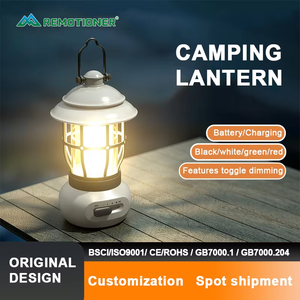 <span class=keywords><strong>New</strong></span> ngoài trời LED Cắm trại bầu không khí chiếu sáng cổ điển đèn lồng USB sạc lều trại ánh sáng - Product Image 4