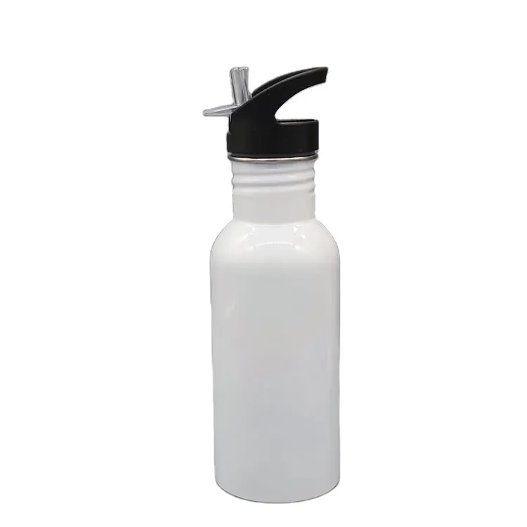 Botella de agua de acampada de aluminio, impresión por sublimación por transferencia térmica, el más vendido