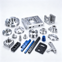 Composants de quincaillerie fabriqués sur mesure avec précision, composants en aluminium usinés CNC à haute tolérance pour équipements électroniques