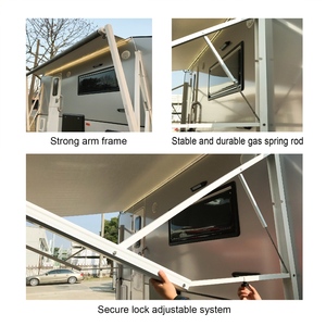 Mỹ thiết kế cường độ cao cuộn lên RV mái hiên 8ft RV <span class=keywords><strong>Caravan</strong></span> Trailer Camper van mái hiên để bán - Product Image 5