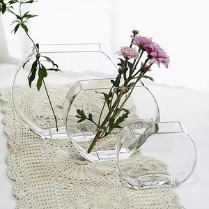 Moderno Juego de Flores Hidropónicas Digitales Transparentes y Ecológicas para Hoteles, Bodas, Salones, <span class=keywords><strong>Bar</strong></span> Mitzvahs - Capacidad de 150 ml - Product Image 1