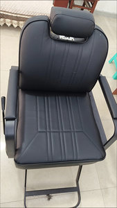 Modern Metal Hot Sale Barbershop Hair Chair Salon Perm Dyeing Inverted Chairs Hair Cutting <b>Stool</b> Comfortable Hydraulic Pump - Product Image 6