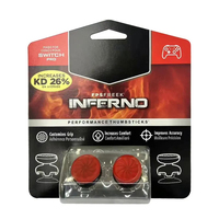 K-Free pour Galaxy Silicone Cover Caps High-Rise Analog Stick Thumb Grips pour XBOX & PS4/PS5 Joystick Accessoires de jeu