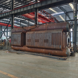 Chaudière à vapeur industrielle horizontale à double tambour à <span class=keywords><strong>condensation</strong></span> <span class=keywords><strong>gaz</strong></span>/pétrole ZhongFei haute performance 20-30 tonnes pour usage agricole 98% - Product Image 6