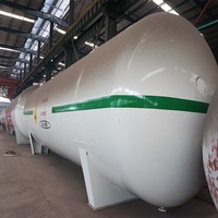 Réservoir de stockage de gaz GPL de 1 à 120 mètres cubes, conforme ASME, pour propane, éthane, éther, butane, type « Bullet », prix fabricant