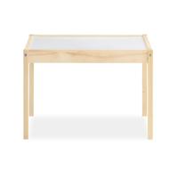 Ensemble table et chaises pour enfants 2 en 1 OEM et ODM 2025 Offre Spéciale Hunter 3 pièces Table et chaises pour enfants, ensemble de table naturel/blanc