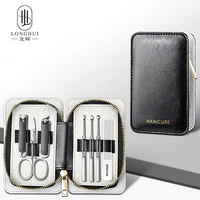 Longhui Offre Spéciale – Kit de Manucure et Coupe-Ongles Haut de Gamme Allemand avec Cure-Oreilles – Outils Spéciaux pour Hommes et Femmes – Coffret Cadeau de Luxe