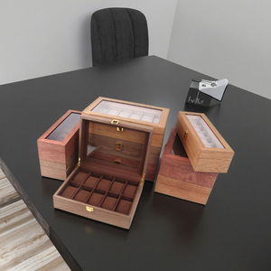 Mattern lake İzle pencere vitrinin WonderfulPack modeli ile lüks ahşap saat saklama kutusu - Product Image 4