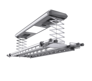 Séchoir à linge <span class=keywords><strong>électrique</strong></span> pliable intelligent avec chauffage et éclairage LED pour salle de bain, buanderie, intérieur et balcon - Product Image 6