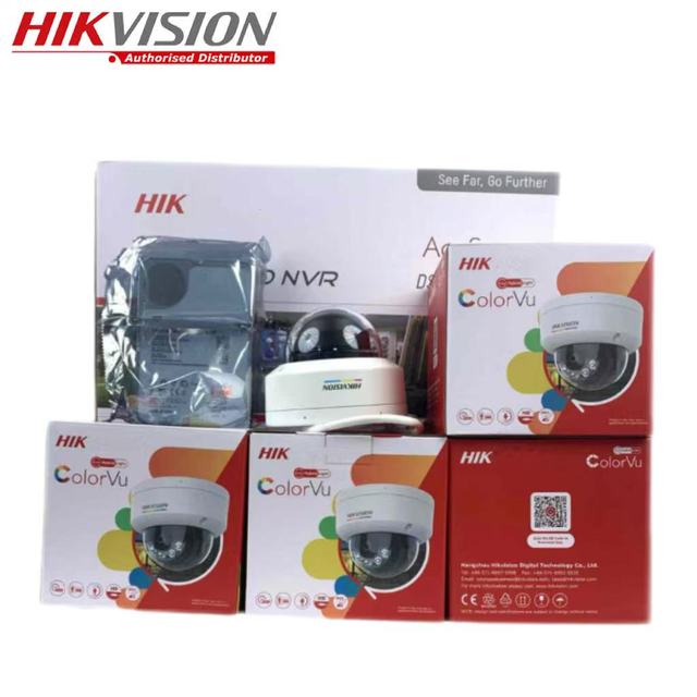 Hikvicion ColorVu DS-2CD1147G3H-LIU 4 MP ColorVu 3.0 Fixed Dome Network CameraHuman Vehicle Detection  Solt Surveillance CCTV