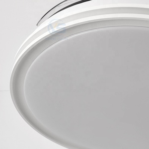 Modern Big Ceiling <b>Fan</b> with Led Lights and Remote Control Ceiling <b>Fan</b> with Light Fixtures for Living Room 4 Blade <b>Fan</b> with Light - Product Image 6