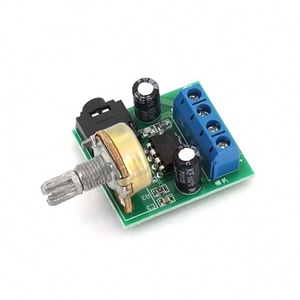DC 3V-12V LM386 โมโนมินิพาวเวอร์แอมพลิฟายเออร์บอร์ด YX1667 เครื่องขยายเสียงปรับระดับเสียงได้มินิพาวเวอร์แอมพลิฟายเออร์โมดูล - Product Image 3