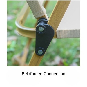 Ultralight taşınabilir açık Kermit sandalye kompakt yürüyüş piknik balıkçılık seyahat kamp sandalyesi katlanır demir Oxford kumaş - Product Image 4