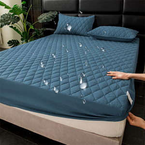 <span class=keywords><strong>Drap</strong></span>-housse Confort Maison Classique, Uni, Imperméable et Résistant aux Taches - Product Image 2