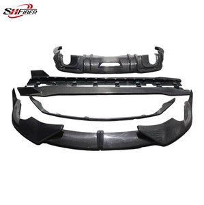 Mustang Modificado con Alerones Delanteros y Traseros de Fibra de Carbono Laridas, Faldones Laterales y Kit de Carrocería para Ford Mustang S550 2018-2023 - Product Image 1