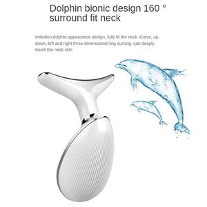 Cầm tay mặt cổ chăm sóc vẻ đẹp thiết bị JP Sonic rung nâng làm săn chắc giảm nếp nhăn không thấm nước ABS thép không gỉ USB - Product Image 3