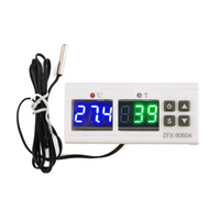 ZFX-9060A Intelligent LED Digital Temperature Time Controller 3in1 Heating Cooling Time Control Thermostat 10A 12V 24V 110V 220V