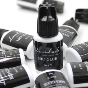 Colle pour extensions de cils LAVA LASH MIO V noire 5 ml, colle pour extensions de cils coréenne, étiquette privée, colle pour cils personnalisée, séchage rapide, longue durée, ODM - Product Image 4