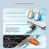 Adaptateur de téléphone OTG Type-C vers USB 3.1, chargeur de tablette, convertisseur de câble de données PD, charge rapide, tout neuf, en cuivre