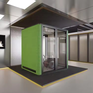 Cabina Telefónica Acústica de Acero Portátil y Fácil de Instalar para Estudios de Grabación Educativos, Oficinas Modernas y Edificios de Oficinas - Product Image 3