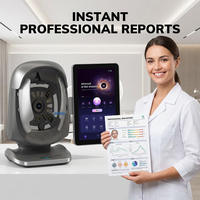 Dispositivo Analizador de Piel Facial y Capilar 2 en 1 con Detección de Microhumedad y Análisis Inteligente con IA Coreana Mejorada para Salón