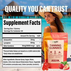 Wholesale Bulk Supply Melanin Boosting Gummies for Melanin Support with Vegan Ingredients Wellness <b>Solution</b> Hot Selling Premium - Product Image 3