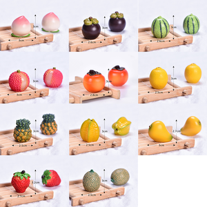 Miniatura de Fruta de Simulación, Modelo de Juguete, Micro Paisaje, Accesorios para Mesa de Arena DIY, Plátano, Uva - Product Image 6