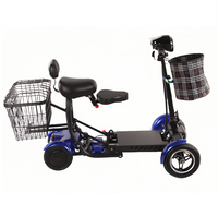 Mini Smart Auto Vouwbare Lithium Batterij 4 Wiel Lage Prijs Elektrische Scooter Mobiliteit