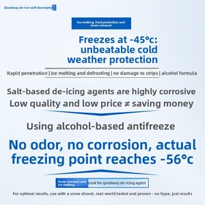 Agent anti-givre et anti-neige Goodway pour vitres de <span class=keywords><strong>voiture</strong></span> et de fenêtres, en spray, résistant à la pluie - Product Image 3