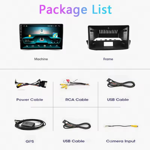 Diboev đôi DIN xe stereo với Carplay & Android Auto 9 ''Màn hình cảm ứng đài phát thanh xe autoradio BT FM Receiver SWC USB/TF/<span class=keywords><strong>AUX</strong></span> đầu vào - Product Image 5