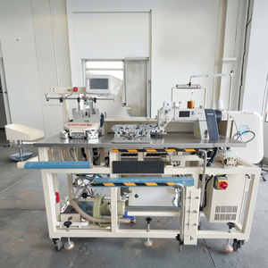 Machine à coudre automatique pour pose de poches TS-299, servo-motrice 4000 tr/min, pour jeans, chemises, t-shirts, pose de poches et de passepoil - Product Image 4