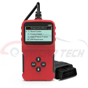 Hot-Koop Auto Voertuig Gereedschap Machine Universal Automotive Auto V309 OBD2 Code Reader Scanner Gereedschap Voor Alle Auto 'S