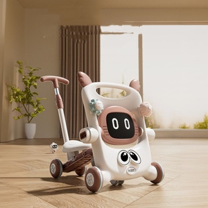 Voiture jouet multifonctionnelle 8 en 1 de dernière génération 2024 avec musique / Trotteur pour bébé Chaise haute variable avec poignée de poussée - Product Image 2
