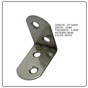 1Mm Dày Công Nghiệp Phong Cách L-Hình Góc Doanh Cho Nhà Để Xe Lưu Trữ Kệ Và Bàn Chân Gia Cố Kim Loại Phần Cứng Cú Đúp - Product Image 6