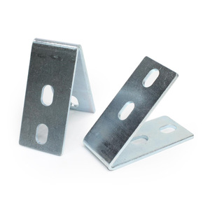 L-Shaped Steel Corner Brace 5 Mm Zinc Plated For Home Improvement Hardware Standard Size - Product Image 1
