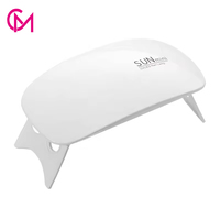 Lampe UV LED Sun Mini 6W pour le séchage des ongles, professionnelle, pour usage domestique, portable, interface USB, lampe à ongles Sun Mini pour le durcissement du vernis gel