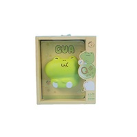 Cuaderno de descompresión blando con dibujos de animales para niños, mini libro de mano kawaii para colorear, caja de regalo