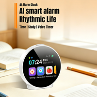 Réveil intelligent IA, Réveil vocal IA pour l'autodiscipline des étudiants, avec fonction de chat, contrôle par application et technique Pomodoro
