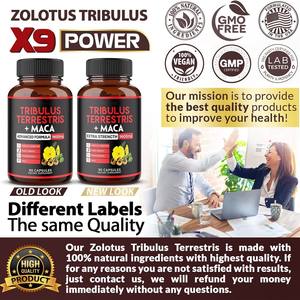 Cápsulas de refuerzo de energía de extracto de <span class=keywords><strong>Tribulus</strong></span> <span class=keywords><strong>Terrestris</strong></span> de suplemento de salud para hombre de etiqueta privada OEM - Product Image 2