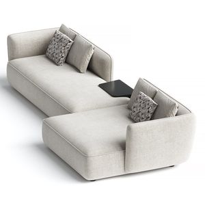 Set <span class=keywords><strong>Sofa</strong></span> Chesterfield kain dapat disesuaikan Modern grosir furnitur lobi Hotel untuk apartemen Villa Bar pernikahan dapat disesuaikan - Product Image 6