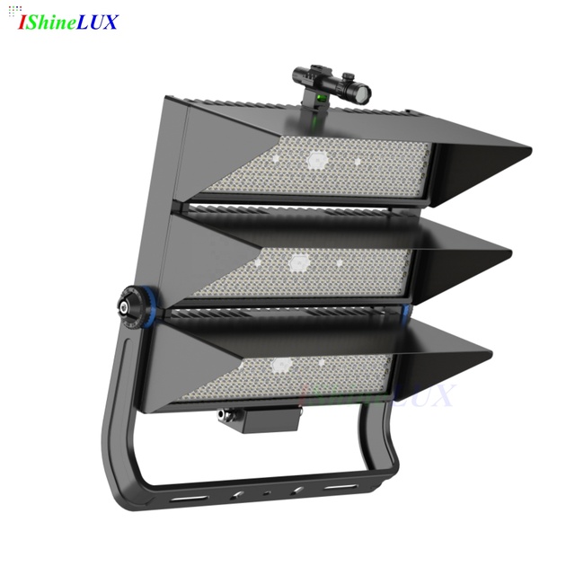 LED Flood Light 600W 1000W 1200W 1500W 150lm/W IP66 High Mast Stadium Sports Field Lighting