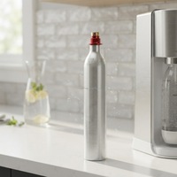 Bouteille de gaz CO2 de 0,6 L, bouteille de CO2 commerciale, bouteille de gaz CO2 pour machine à soda