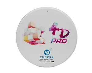 Yucera 4d pro zirconia disc 4D plus zirconia dental for dental crown /cramic crown