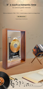 Todaair Multi-Functional <strong>CD</strong> <strong>Player</strong> Photo Frame - Supports <strong>CD</strong>/MP3/WMA, <strong>Bluetooth</strong> 5.0 Transmission, Breakpoint Memory Playback - Product Image 3