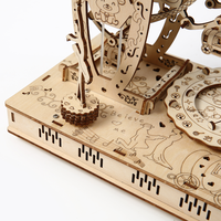 Vente en gros de modèles de puzzle 3D en bois, modèle de grande roue, puzzles 3D en bois à faire soi-même pour adultes, artisanat fait main, décoration, cadeau