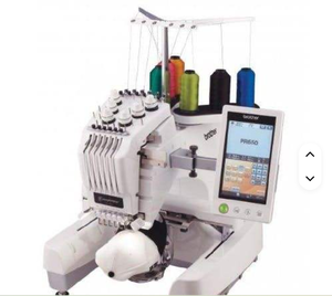 Brot_her entrepreneur pr 650e 6 needle embroidery machine bundle With Hat Hoop Limited Stock Available for sale - Product Image 4