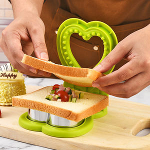 Accesorio de Cocina DIY de Acero Inoxidable, Herramienta para Sándwiches de Bolsillo, Sellador y <span class=keywords><strong>Molde</strong></span> para Cortar Pan para Uso Doméstico, Sándwich de Acero Inoxidable - Product Image 4